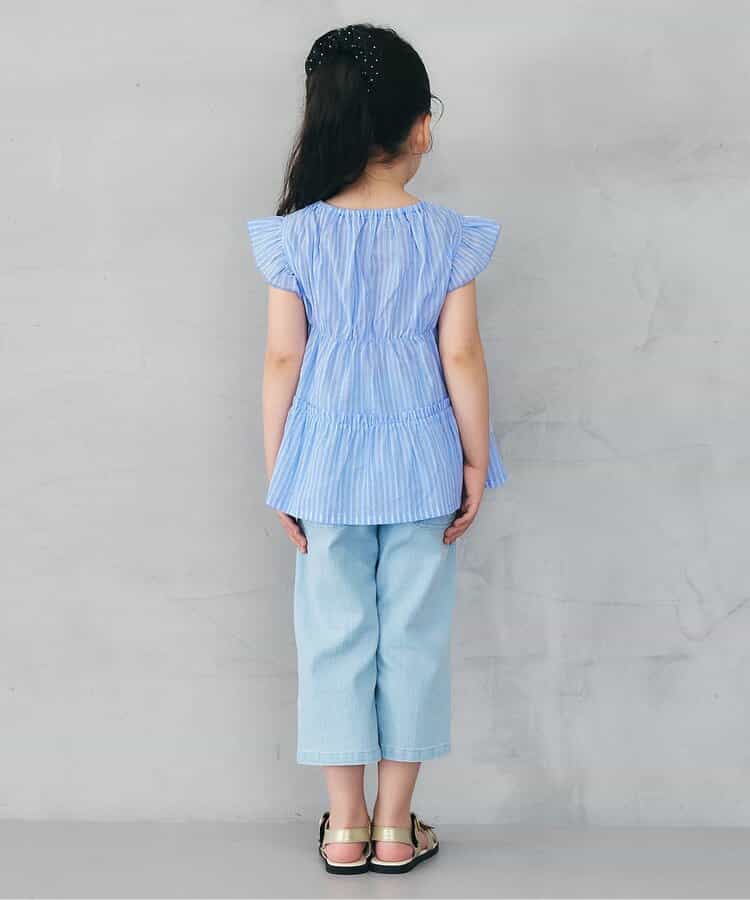 日本童裝 apres les cours 小飛袖上衣 80-140cm 女童款 夏季 TOPS