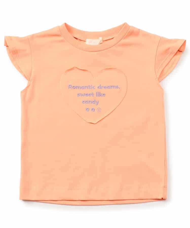 日本童裝 apres les cours 接觸冷感 小飛袖印花上衣 80-140cm 女童款 夏季 TOPS