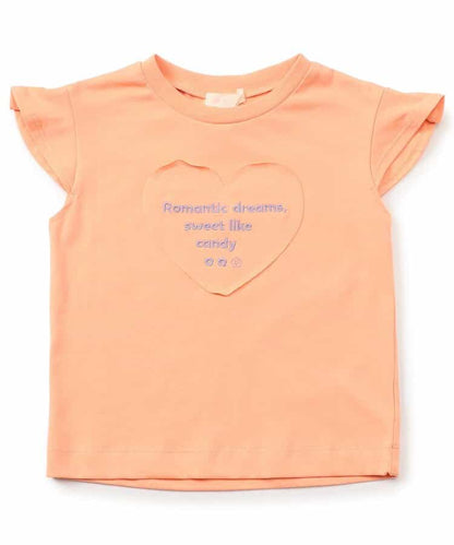 日本童裝 apres les cours 接觸冷感 小飛袖印花上衣 80-140cm 女童款 夏季 TOPS