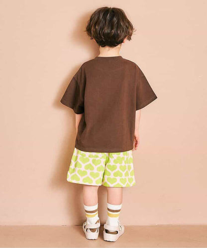日本童裝 apres les cours 印花上衣 80-130cm 男童款/女童款 夏季 TOPS