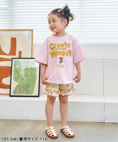 日本童裝 apres les cours 印花上衣 80-130cm 男童款/女童款 夏季 TOPS