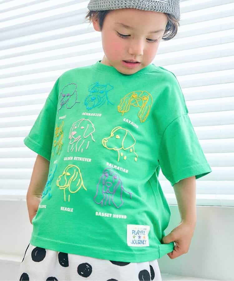 日本童裝 apres les cours 印花上衣 80-130cm 男童款/女童款 夏季 TOPS