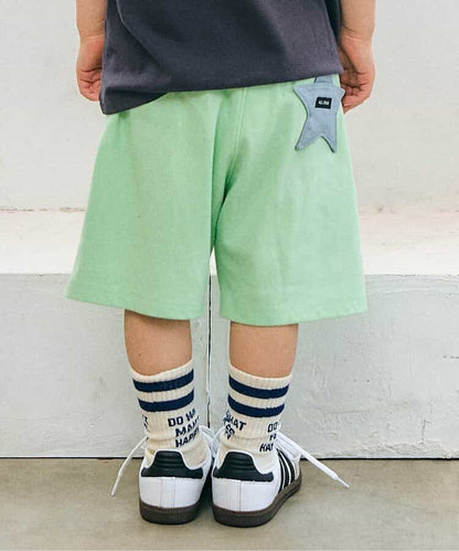 日本童裝 apres les cours 接觸冷感 星星口袋短褲 80-130cm 男童款 夏季 PANTS