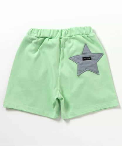 日本童裝 apres les cours 接觸冷感 星星口袋短褲 80-130cm 男童款 夏季 PANTS