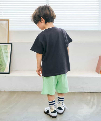 日本童裝 apres les cours 接觸冷感 星星口袋短褲 80-130cm 男童款 夏季 PANTS