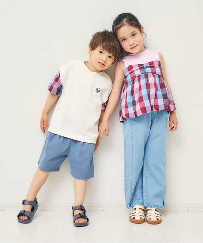 日本童裝 apres les cours 接觸冷感 星星口袋短褲 80-130cm 男童款 夏季 PANTS