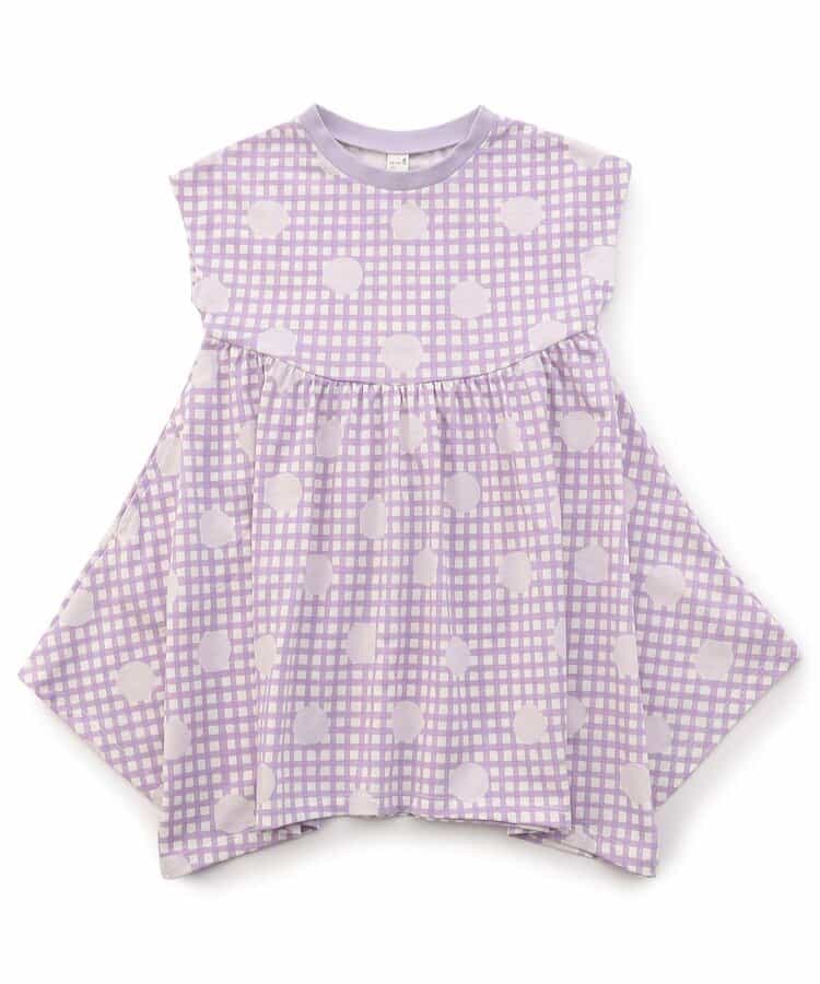 日本童裝 apres les cours 接觸冷感 不對稱下擺連身裙 80-140cm 女童款 夏季 DRESSES