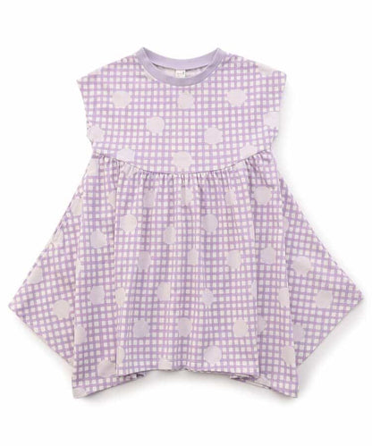 日本童裝 apres les cours 接觸冷感 不對稱下擺連身裙 80-140cm 女童款 夏季 DRESSES