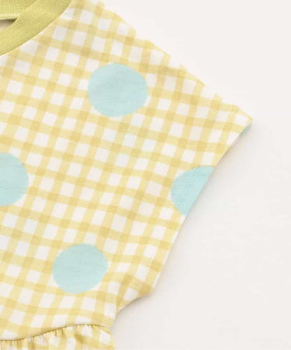 日本童裝 apres les cours 接觸冷感 不對稱下擺連身裙 80-140cm 女童款 夏季 DRESSES