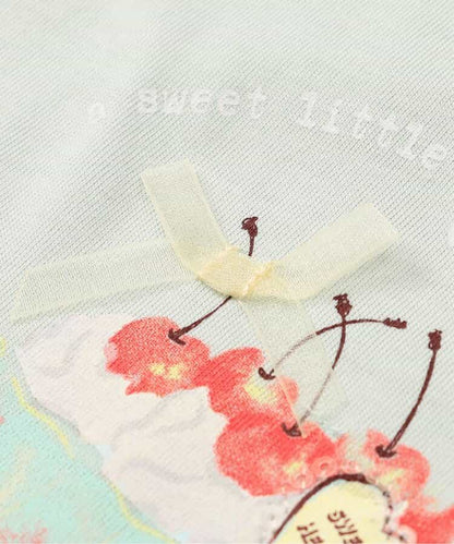 日本童裝 apres les cours 接觸冷感 閃亮亮片上衣 80-140cm 女童款 夏季 TOPS