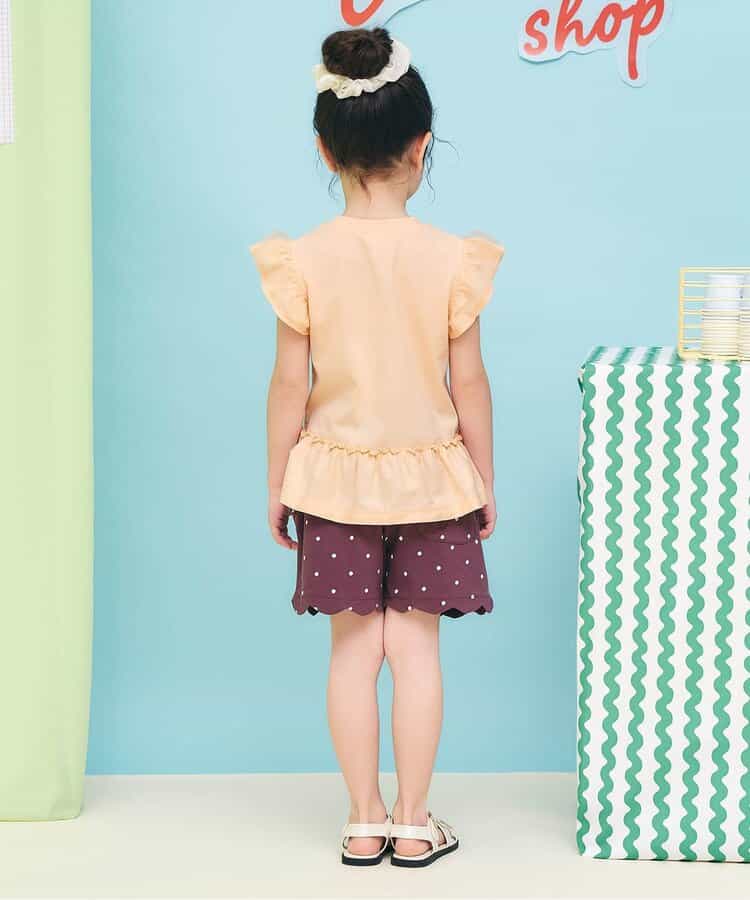 日本童裝 apres les cours 接觸冷感 閃亮亮片上衣 80-140cm 女童款 夏季 TOPS