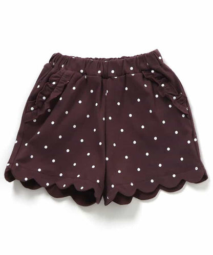日本童裝 apres les cours 接觸冷感 荷葉邊短褲 80-140cm 女童款 夏季 PANTS