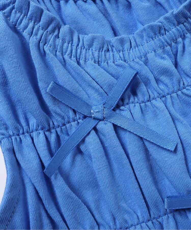 日本童裝 apres les cours 緞帶鏤空連身裙 80-140cm 女童款 夏季 DRESSES
