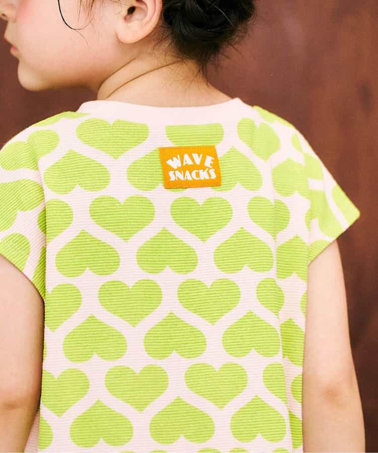 日本童裝 apres les cours 印花荷葉邊連身裙 80-140cm 女童款 夏季 DRESSES