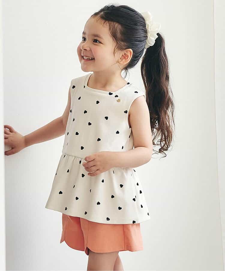 日本童裝 apres les cours 露背緞帶無袖上衣 80-140cm 女童款 夏季 TOPS