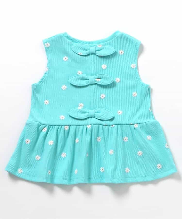 日本童裝 apres les cours 露背緞帶無袖上衣 80-140cm 女童款 夏季 TOPS