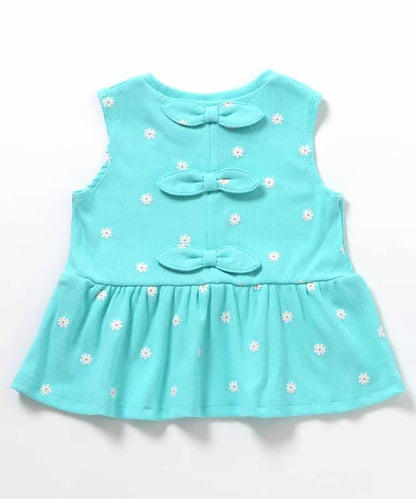 日本童裝 apres les cours 露背緞帶無袖上衣 80-140cm 女童款 夏季 TOPS