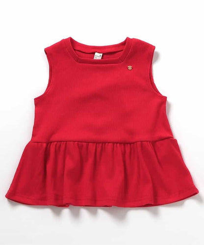 日本童裝 apres les cours 露背緞帶無袖上衣 80-140cm 女童款 夏季 TOPS