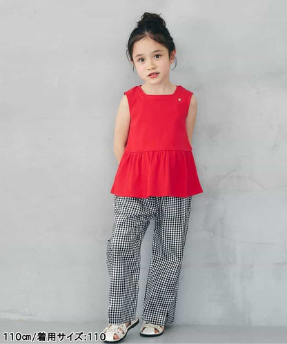 日本童裝 apres les cours 露背緞帶無袖上衣 80-140cm 女童款 夏季 TOPS