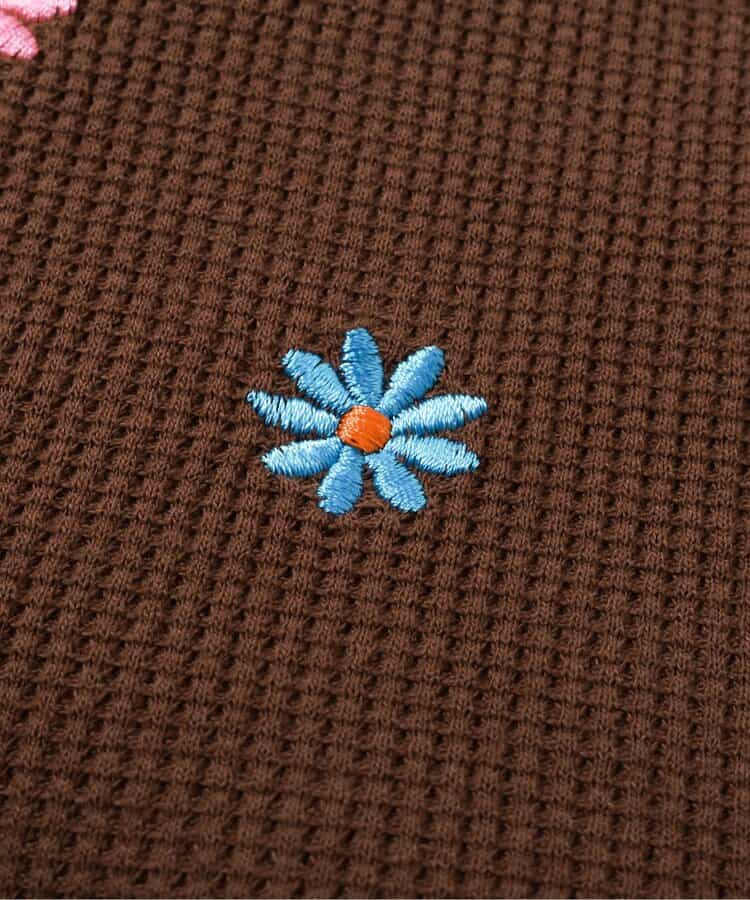 日本童裝 apres les cours 刺繡荷葉邊上衣 80-140cm 女童款 夏季 TOPS