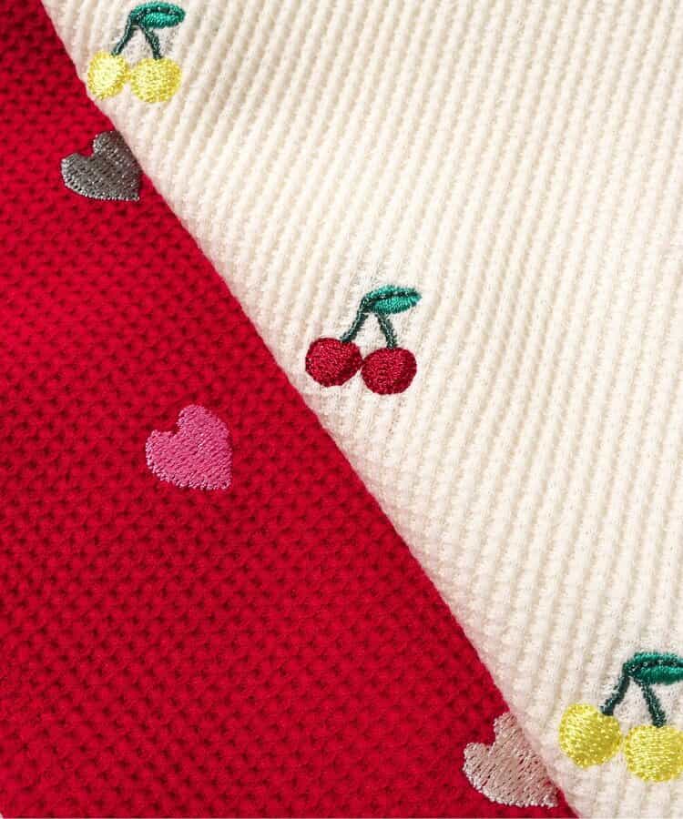 日本童裝 apres les cours 刺繡荷葉邊上衣 80-140cm 女童款 夏季 TOPS