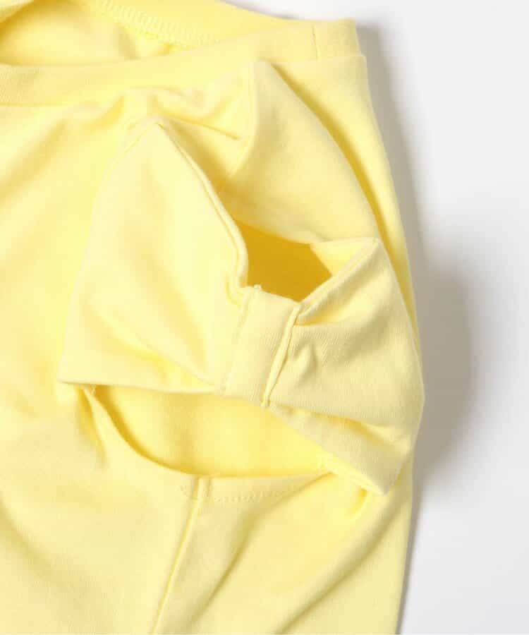 日本童裝 apres les cours 緞帶露肩上衣 80-140cm 女童款 夏季 TOPS