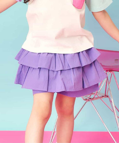 日本童裝 apres les cours 蛋糕裙褲 80-140cm 女童款 夏季 PANTS