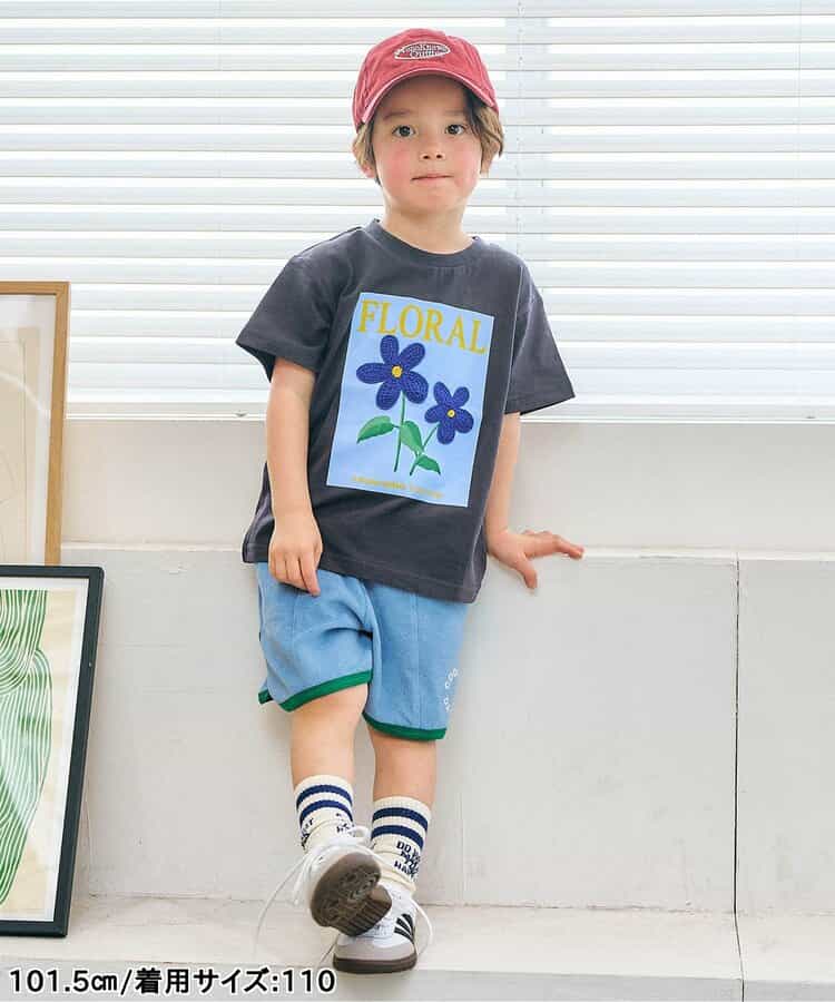 日本童裝 apres les cours 毛巾料運動褲 80-130cm 男童款 夏季 PANTS