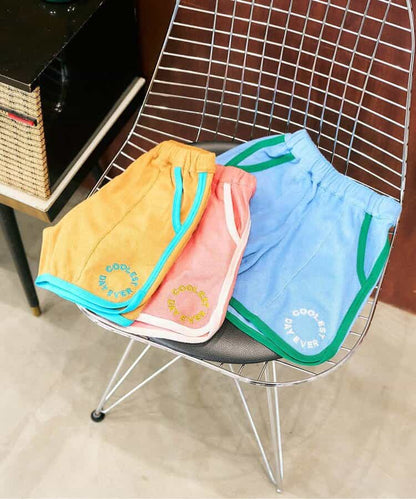 日本童裝 apres les cours 毛巾料運動褲 80-130cm 男童款 夏季 PANTS