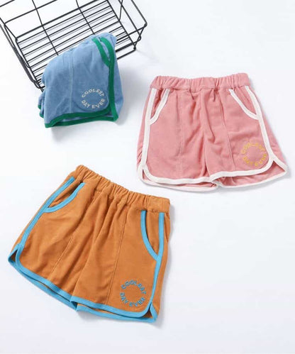 日本童裝 apres les cours 毛巾料運動褲 80-130cm 男童款 夏季 PANTS
