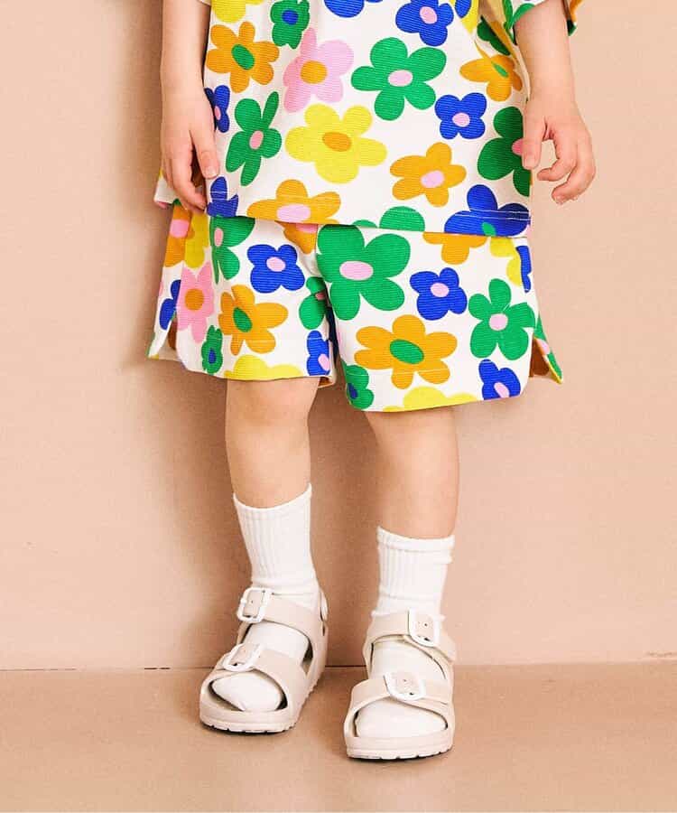 日本童裝 apres les cours 印花拼接短褲 80-130cm 男童款 夏季 PANTS
