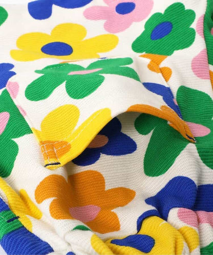 日本童裝 apres les cours 印花拼接短褲 80-130cm 男童款 夏季 PANTS