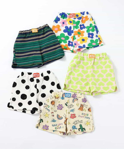 日本童裝 apres les cours 印花拼接短褲 80-130cm 男童款 夏季 PANTS