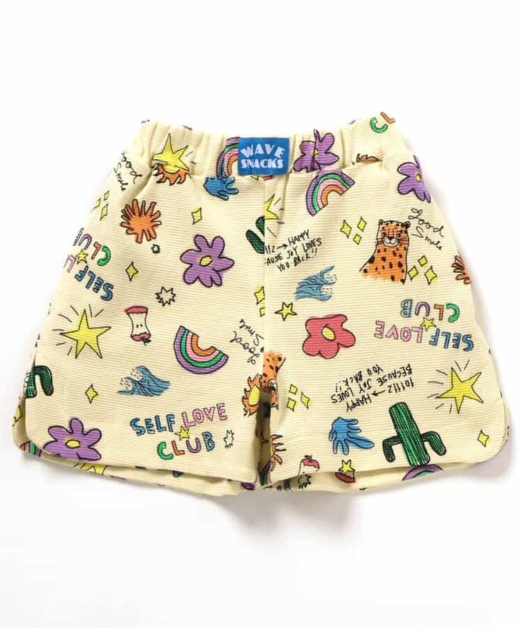 日本童裝 apres les cours 印花拼接短褲 80-130cm 男童款 夏季 PANTS
