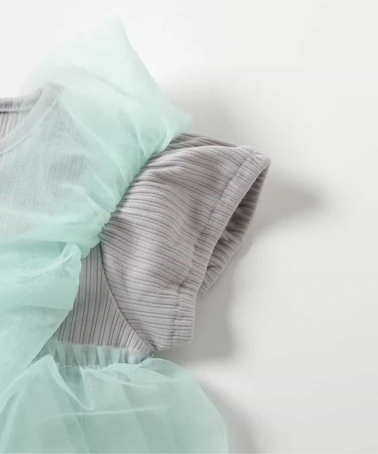 日本童裝 apres les cours 花花薄紗連身裙 80-140cm 女童款 夏季 DRESSES