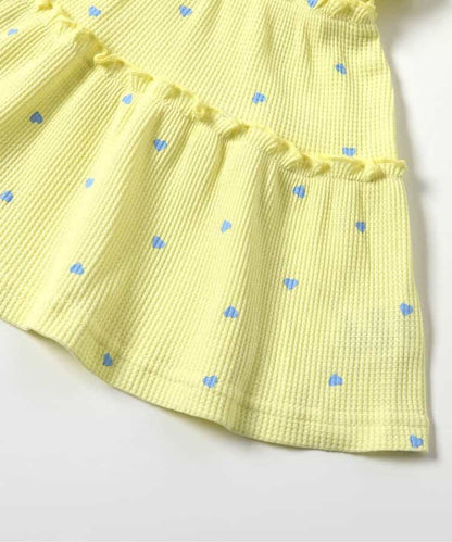 日本童裝 apres les cours 防UV 華夫格上衣 80-140cm 女童款 夏季 TOPS