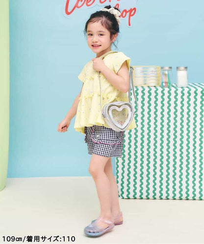 日本童裝 apres les cours 防UV 華夫格上衣 80-140cm 女童款 夏季 TOPS