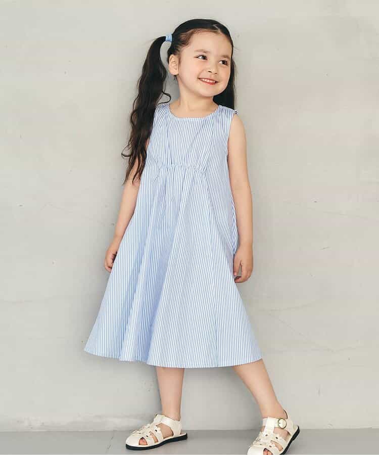日本童裝 apres les cours 全印花連身裙 80-140cm 女童款 夏季 DRESSES