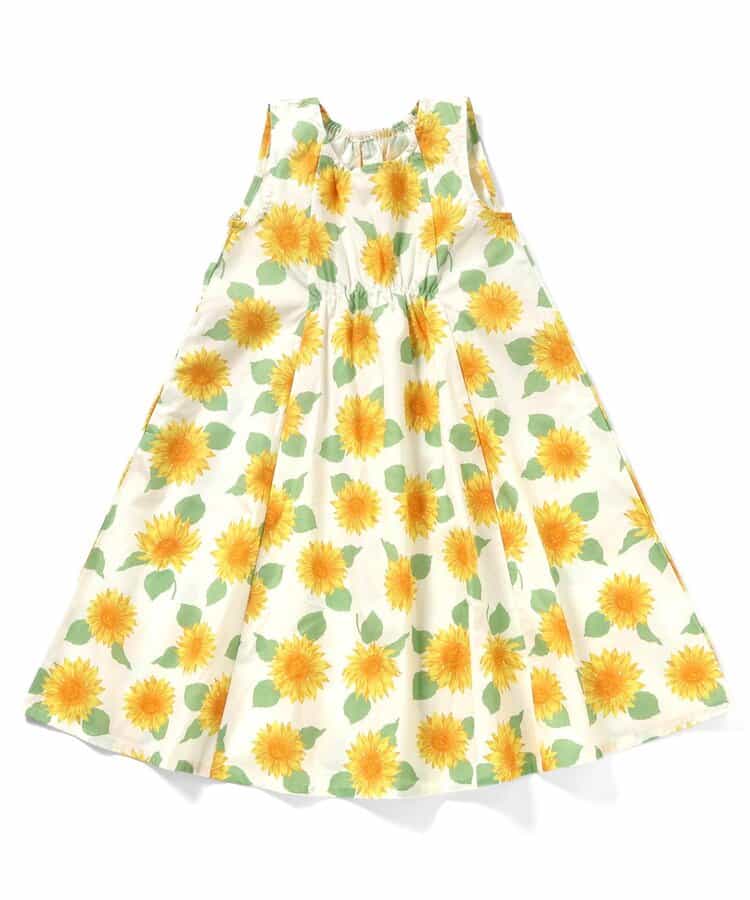 日本童裝 apres les cours 全印花連身裙 80-140cm 女童款 夏季 DRESSES
