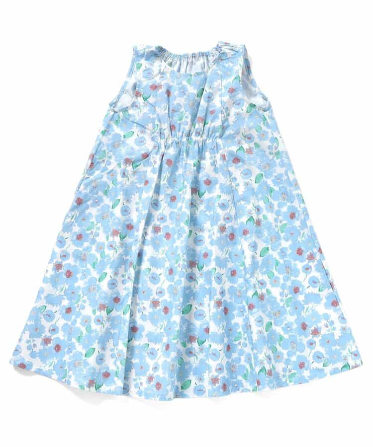 日本童裝 apres les cours 全印花連身裙 80-140cm 女童款 夏季 DRESSES