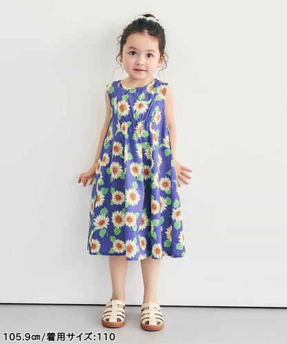 日本童裝 apres les cours 全印花連身裙 80-140cm 女童款 夏季 DRESSES