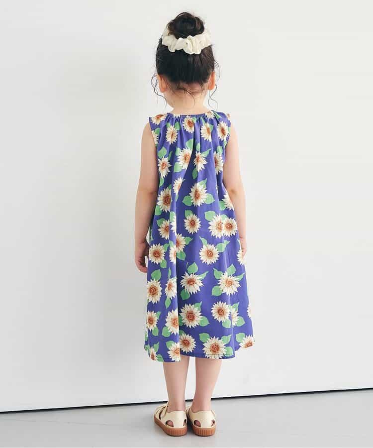 日本童裝 apres les cours 全印花連身裙 80-140cm 女童款 夏季 DRESSES