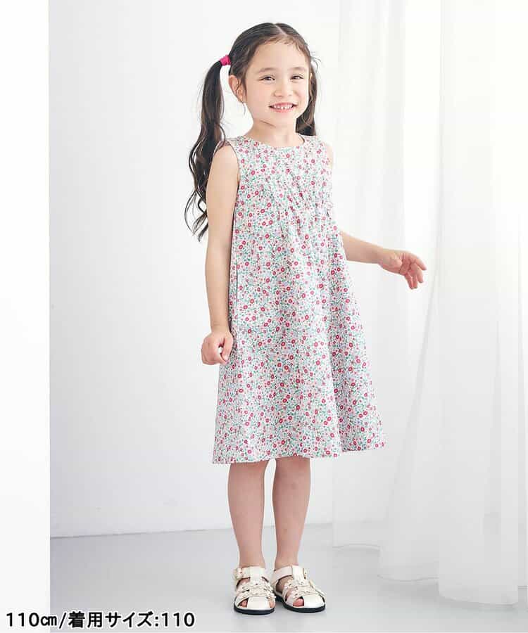 日本童裝 apres les cours 全印花連身裙 80-140cm 女童款 夏季 DRESSES