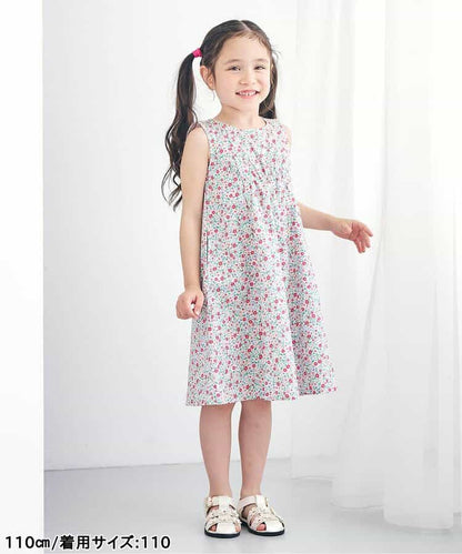 日本童裝 apres les cours 全印花連身裙 80-140cm 女童款 夏季 DRESSES
