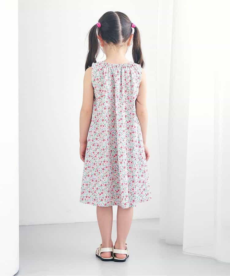 日本童裝 apres les cours 全印花連身裙 80-140cm 女童款 夏季 DRESSES