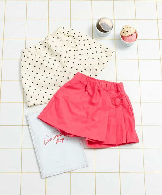 日本童裝 apres les cours 水陸兩用 心型扣裙褲 80-140cm 女童款 PANTS 夏季 夏日玩水泳衣特輯