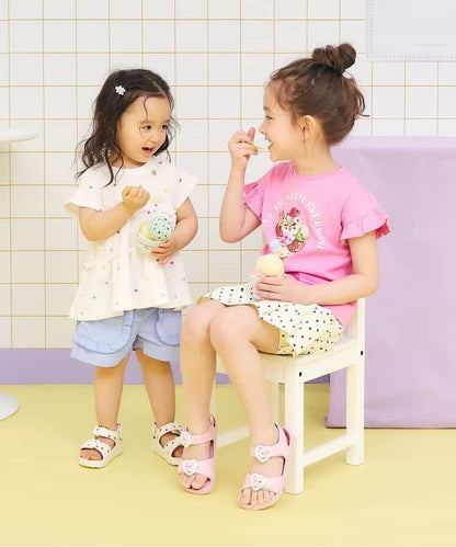 日本童裝 apres les cours 水陸兩用 心型扣裙褲 80-140cm 女童款 PANTS 夏季 夏日玩水泳衣特輯