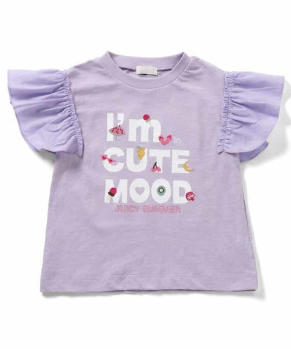 日本童裝 apres les cours 刺繡印花上衣 80-140cm 女童款 夏季 TOPS