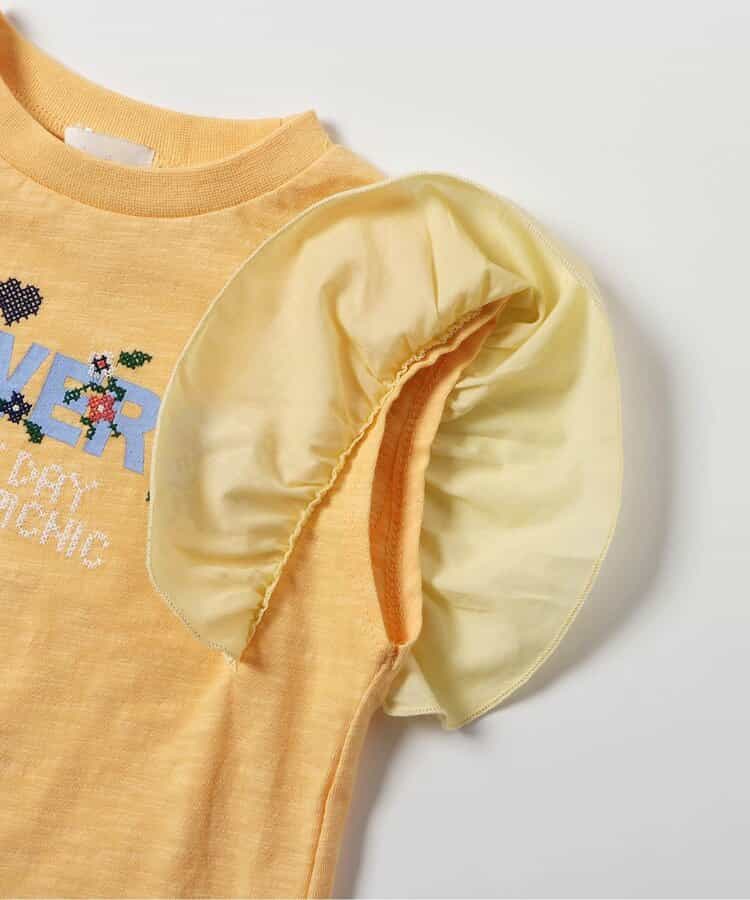 日本童裝 apres les cours 刺繡印花上衣 80-140cm 女童款 夏季 TOPS