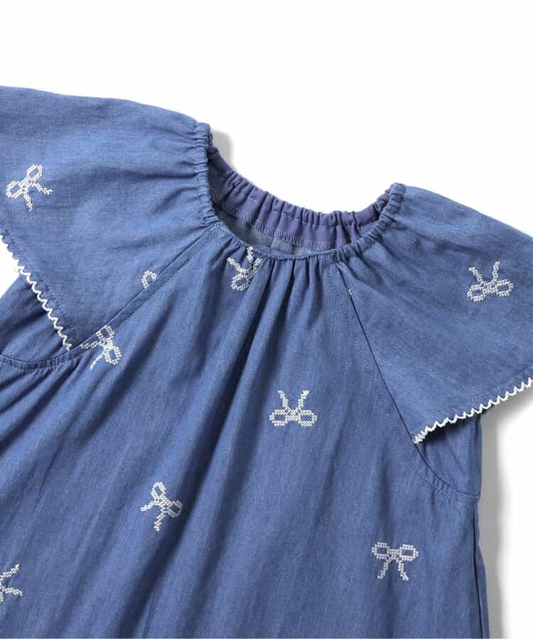 日本童裝 apres les cours 刺繡連身裙 80-140cm 女童款 夏季 DRESSES